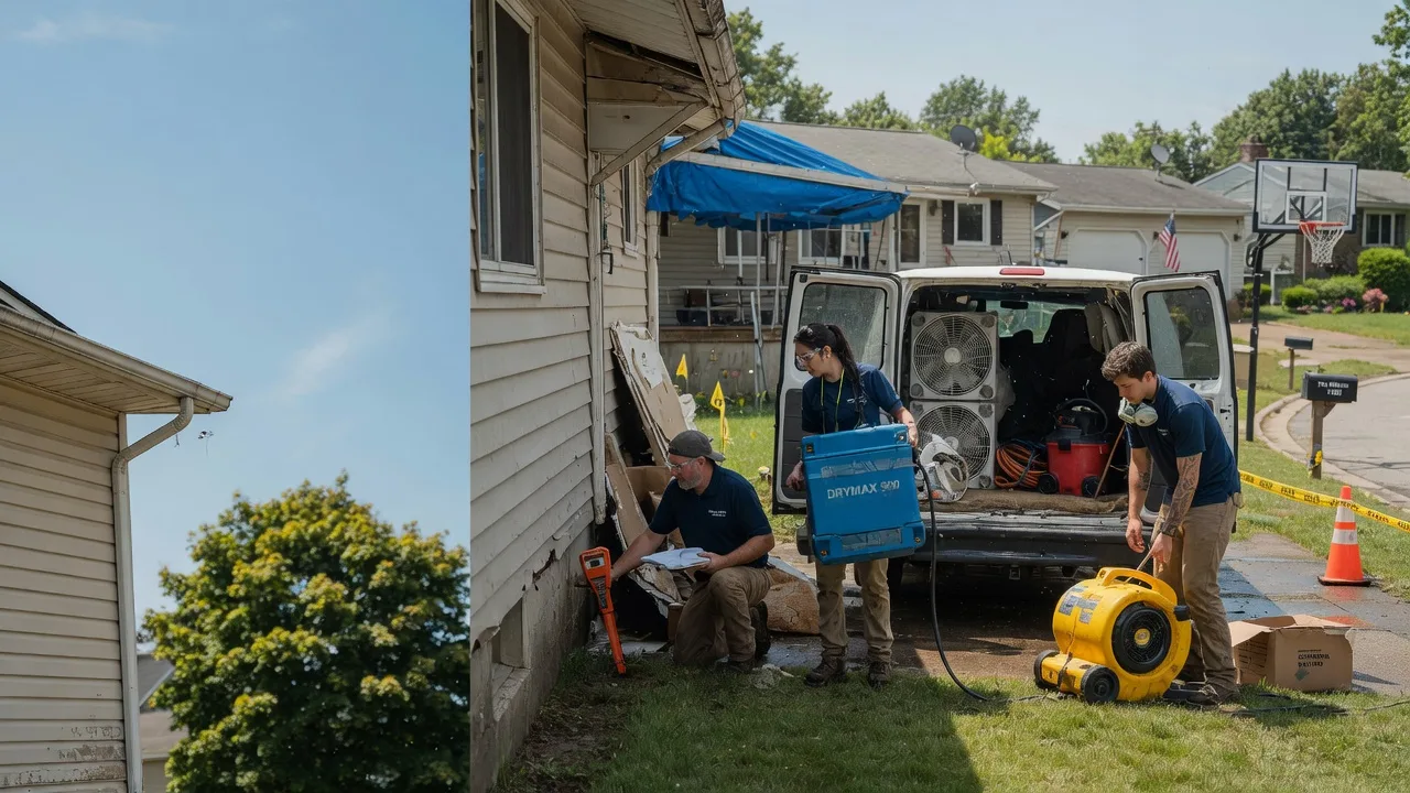 Ceiling Leak Cleanup in Bloomfield Hills, MI near me