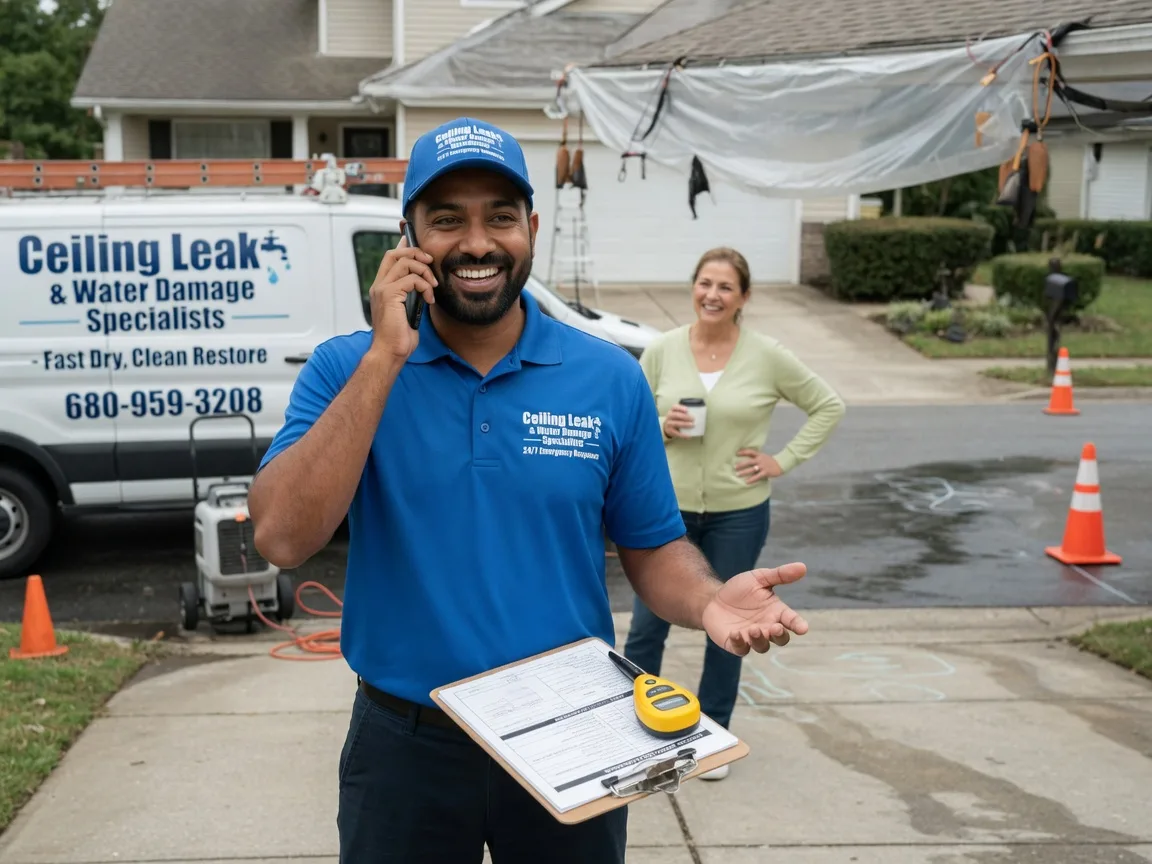 Ceiling Leak Cleanup Bloomfield Hills, MI FAQs